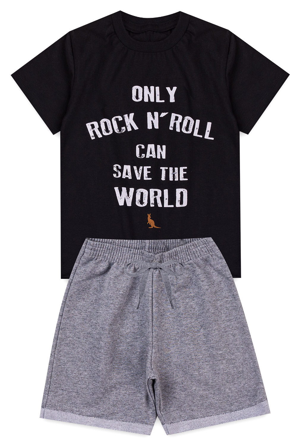 ROCK N'ROLL Boy T-Shirts + Shorts Set