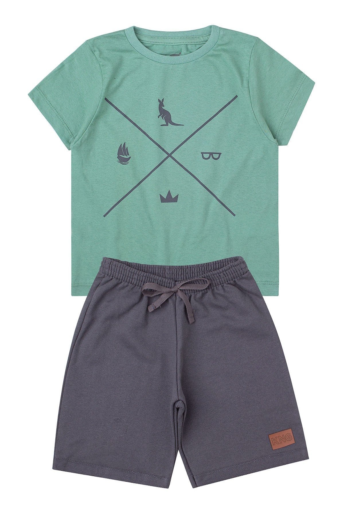 SYMBOLS Boy T-Shirts + Shorts Set