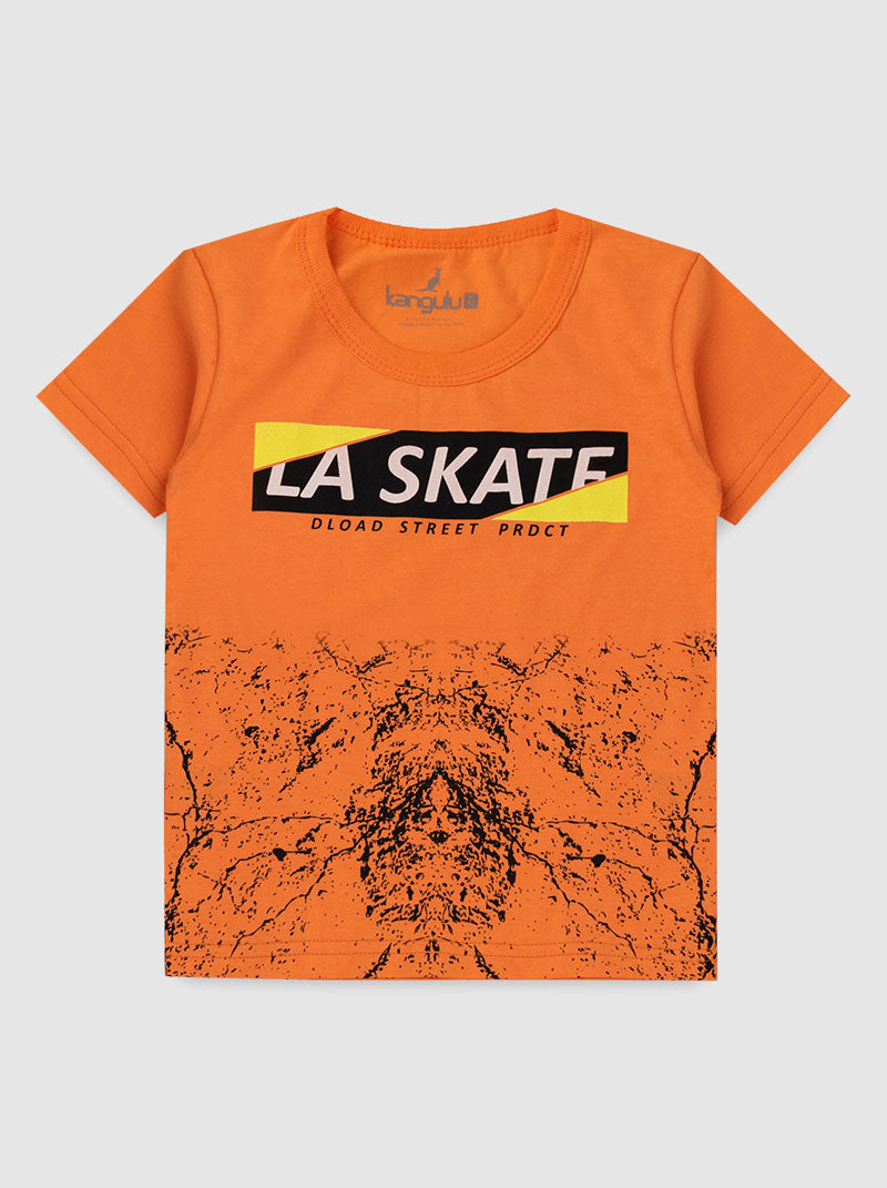 LA SKATE Boy T-Shirts + Shorts Set