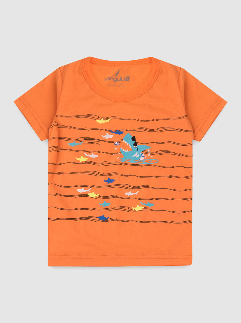 OCEAN SHARK Boy T-Shirts + Shorts Set